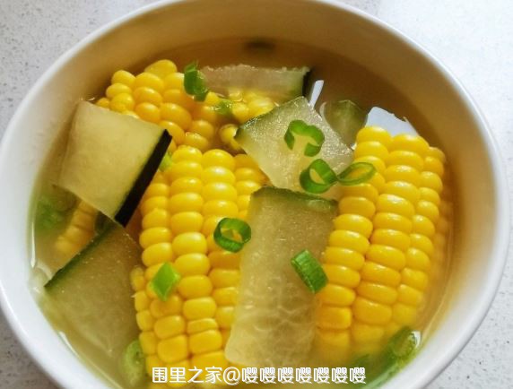 冬瓜玉米汤
