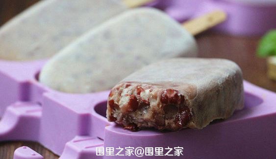 炎炎夏日来一根红豆酸奶冰棍吧·围里之家